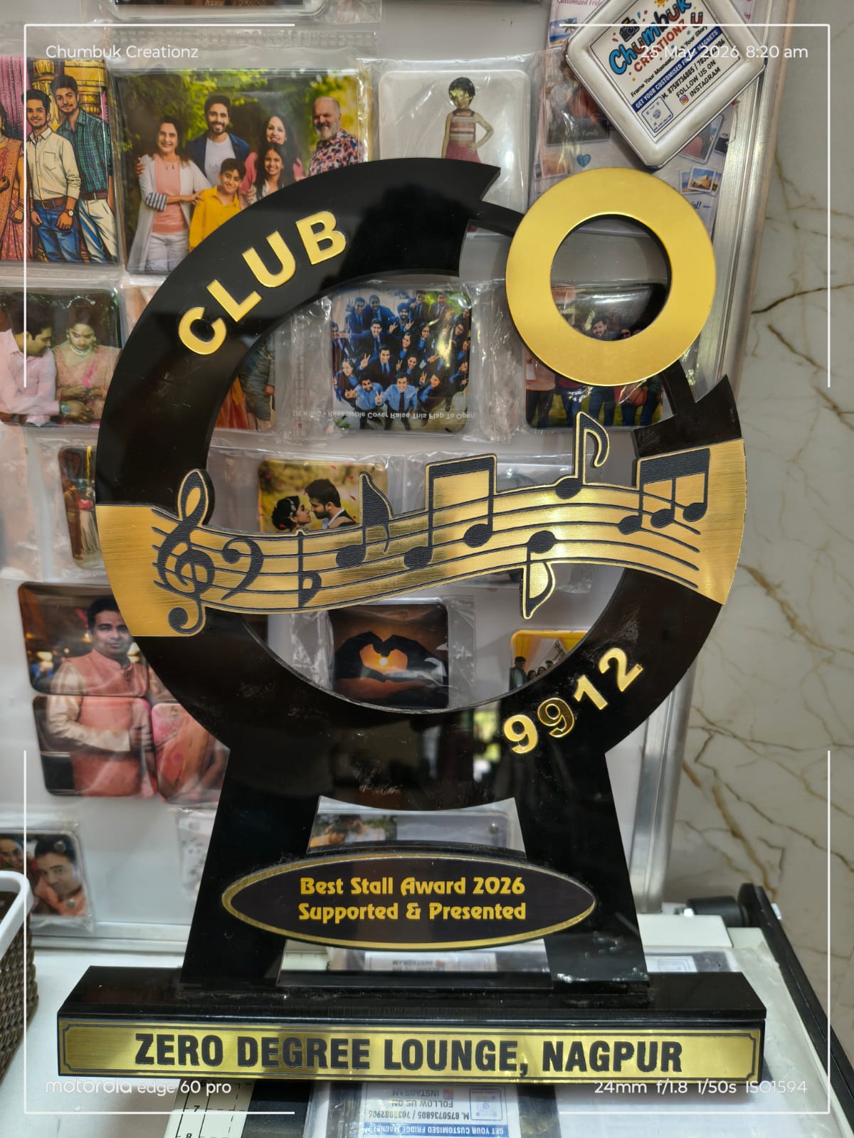 Best Stall Award 2026 — Zero Degree Lounge, Nagpur