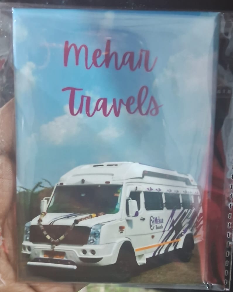 Mehar Travels — Custom Notebook